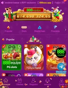 Aplicativo 888aza para celular